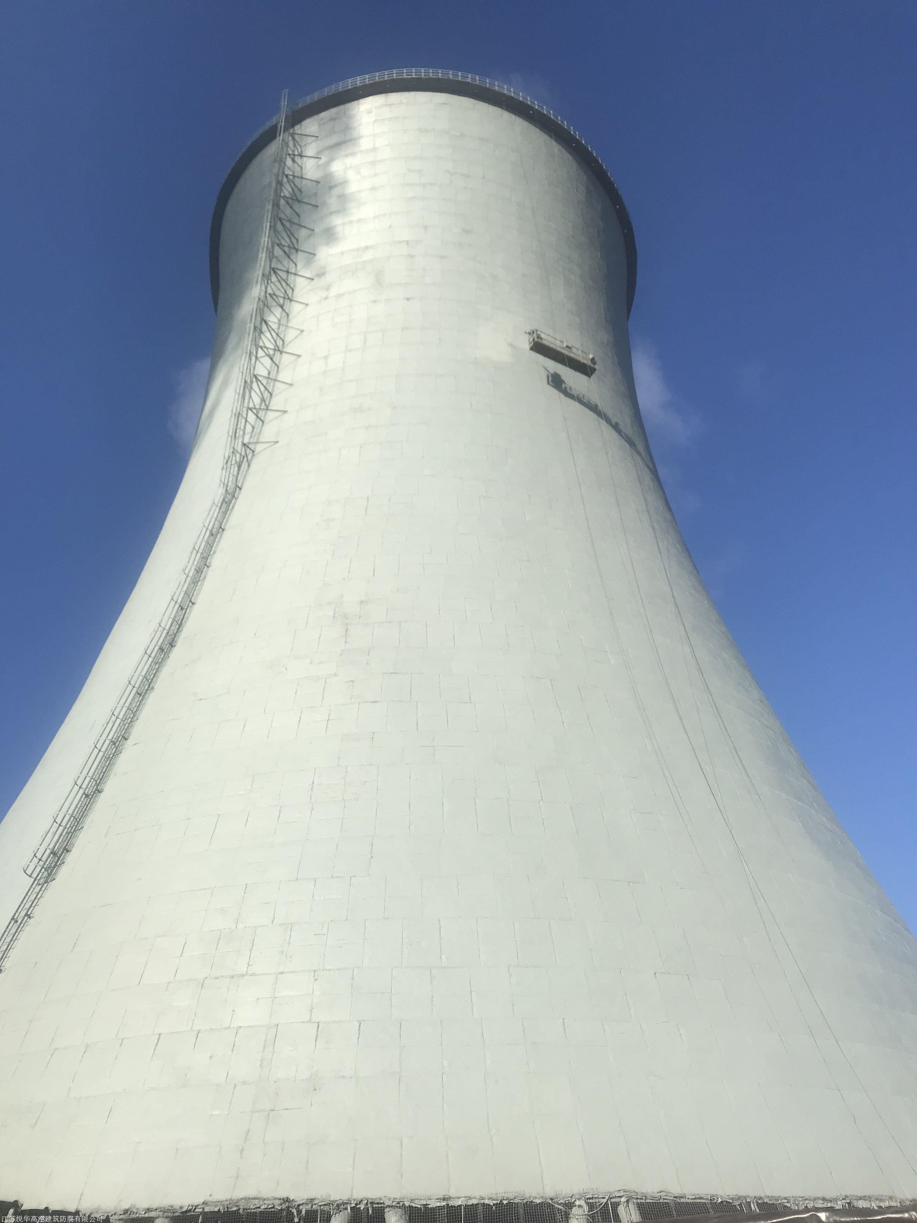 朔州電廠冷卻塔內壁刷涂料施工單位
